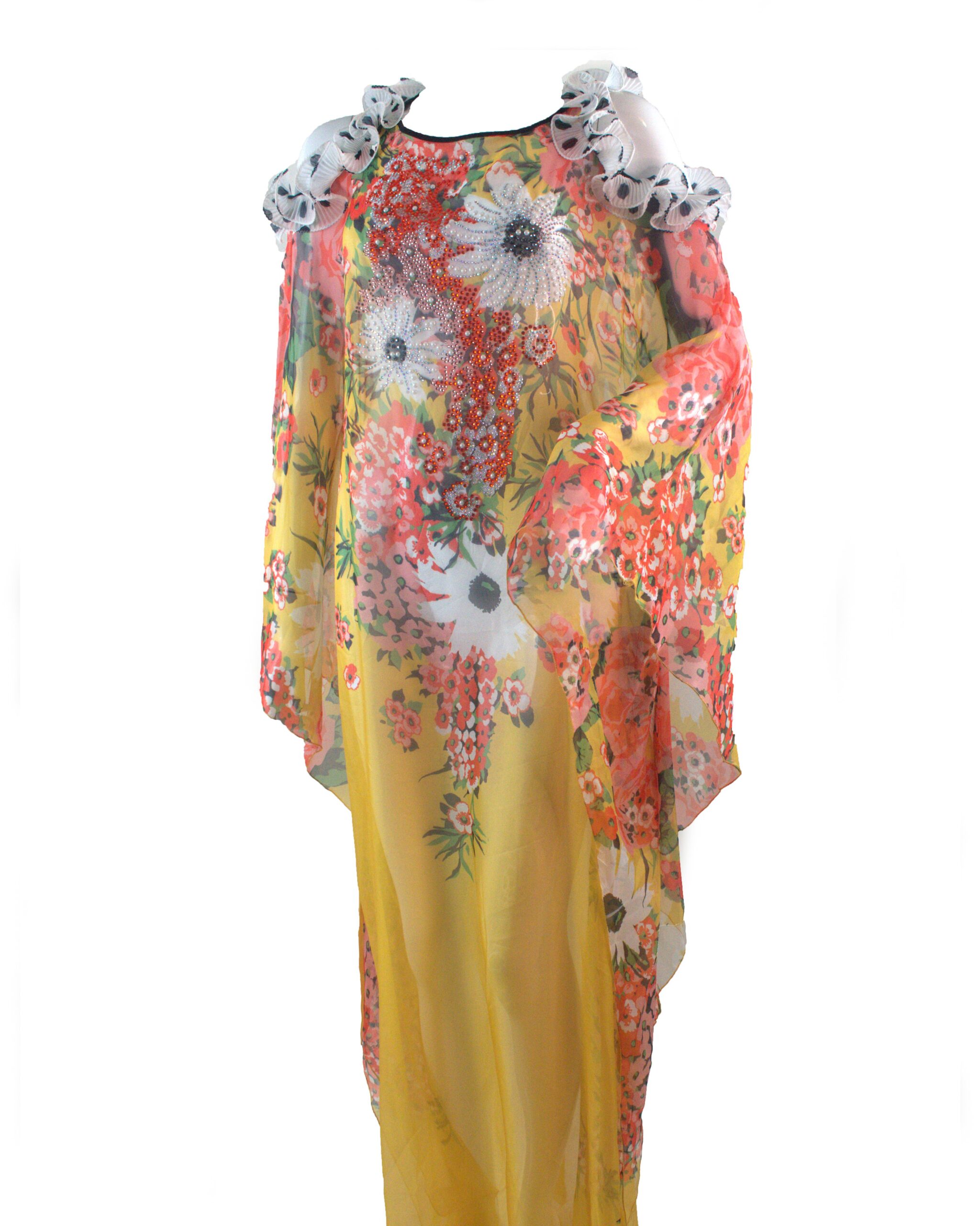 Breezy silk kaftan