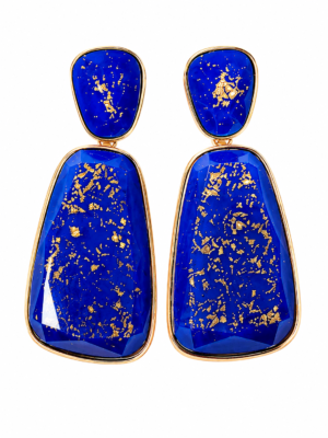 Royal Blue Double Drop Trapezoid