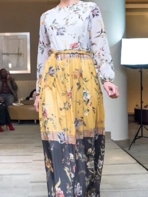 Floral Chiffion Maxi dress