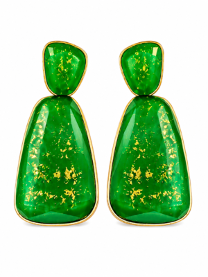 Emerald Double Drop Trapezoid
