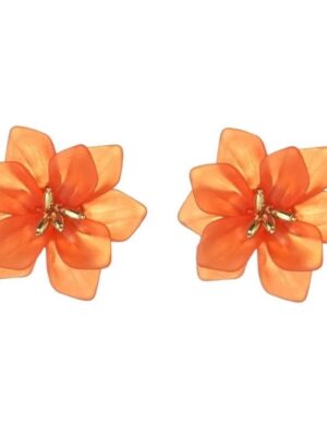 Acrylic Floral Earrings